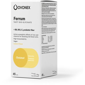 

Ovonex Železo, citrónová příchuť 114 g