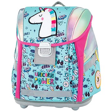

Oxybag Školní batoh Premium Light Unicorn iconic