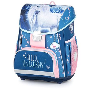 

Oxybag Školní batoh Premium Unicorn hello