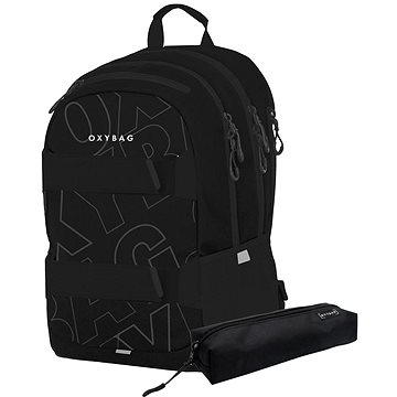 

Oxybag Studentský batoh + etue Oxy Sport Font White