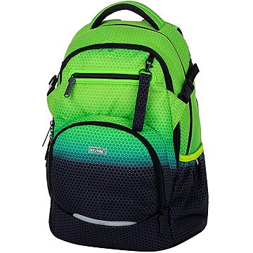 

OXYBAG Školní batoh Oxy Ombre Black- green