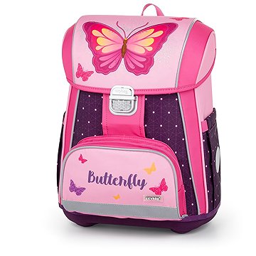 

OXYBAG Školní batoh Premium Motýl