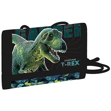 

Oxybag dětská textilní peněženka Premium Dinosaurus T-Rex