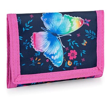 

Oxybag dětská textilní peněženka motýl 2
