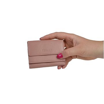 

Dámská kožená peněženka SEGALI 1756 baby pink