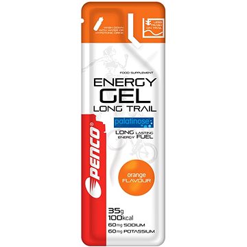 Penco Energy gel LONG TRAIL 35g, pomeranč - Energetický gel
