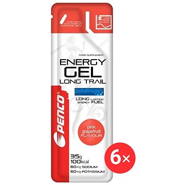 

Penco Energy gel LONG TRAIL 6 x 35 g, růžový grep