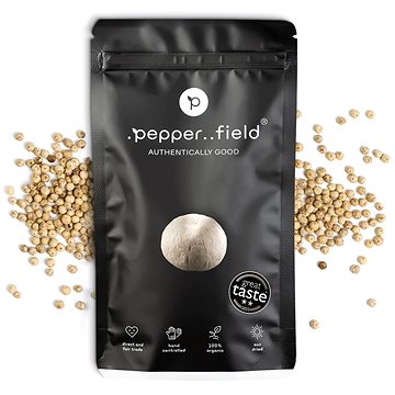 

.pepper..field Bílý Kampotský pepř 100 g
