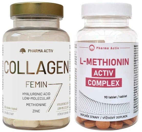 

Pharma Activ Collagen Femin tob.90 + L-methionin Activ Complex tbl.90