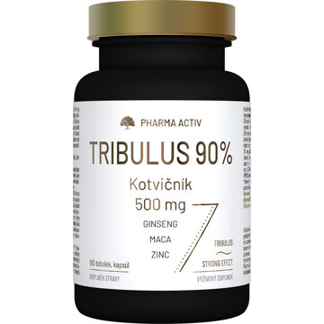 

Pharma Activ Tribulus 90% Kotvičník 500 mg 90 tobolek