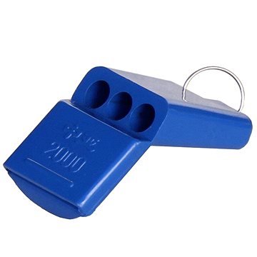 

MERCO Whistle Colored 012 plastová píšťalka se šnůrkou multipack 12 ks