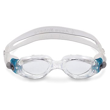 

Aqua Sphere Kaiman Small čirá skla transparent/tyrkysové přezky