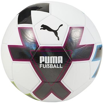 PUMA CAGE ball White-Puma Black-Oce, vel. 3 - Fotbalový míč
