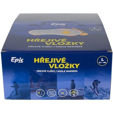 

Epicstar Hřejivé vložky do bot, vel. L, 30 sad