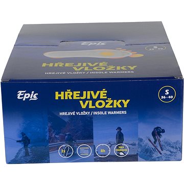 

Epicstar Hřejivé vložky do bot, vel. S, 30 sad