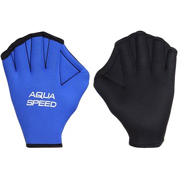 

Aqua - Speed Multipack 2 páry Paddle Neo plavecké rukavice M