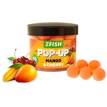 

Zfish Pop - Up boilies 60 g 16 mm Mango Cherry