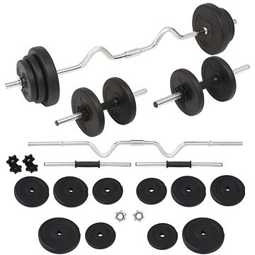 

SHUMEE Sada činek barbell a dumbbell 30 kg
