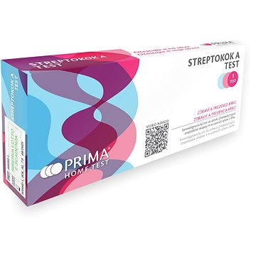 

Prima Home test Streptokok A 1 ks