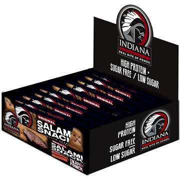 

Indiana Salami Snack Original 10 × 18 g - display