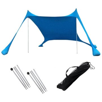 

Surtep Přístřešek na pláž Shade Steel s UV 50+ - 200 × 210 × 150 cm Barva Modrá