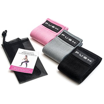 

PUSH Element - textille resistance band set