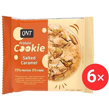 

QNT Protein Cookie 6 x 60g, Salted Caramel