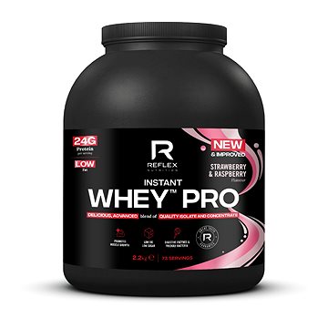 

Reflex Instant Whey PRO 2,2 kg, jahoda malina