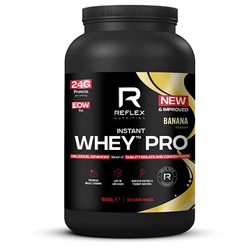 

Reflex Instant Whey PRO 900 g, banán