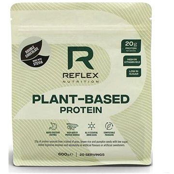 

Reflex Plant Based Protein 600 g double chocolate (Stevia)