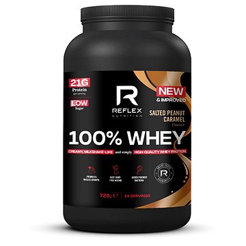 

Reflex 100% Whey Protein 720 g, slaný arašídový karamel