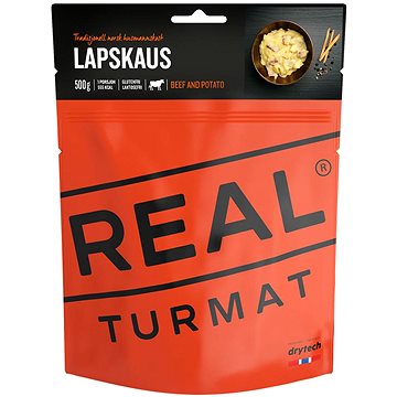 

REAL TURMAT Dušené hovězí maso s bramborem 490 g
