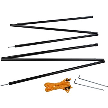 

Regatta Canopy Pole Set Black