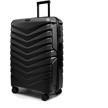 ROWEX Velký rodinný cestovní kufr s TSA zámkem Aero, černý