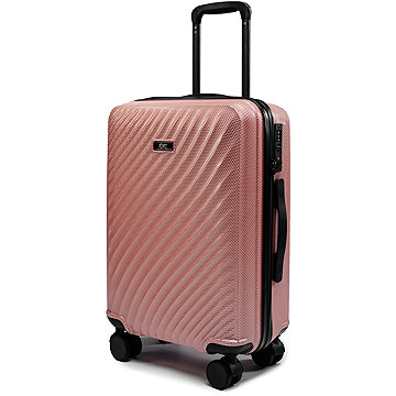 ROWEX Příruční kabinový cestovní kufr s TSA zámkem Roseline, rosegold