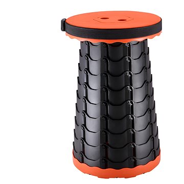 

KIK KX4981 Teleskopická skládací židlička oranžová
