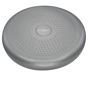 Lifefit Balance cushion 33cm, stříbrný