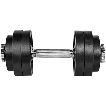 

Rulyt Jednoruční činka 15 kg, 30mm tyč/6 × kotouč