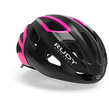 black and pink bike helmet