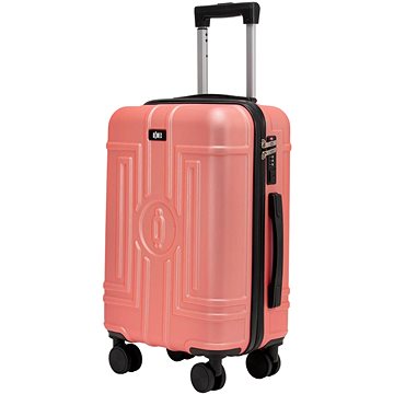 

ROWEX Příruční kabinový cestovní kufr s TSA zámkem Casolver, rosegold, 55 × 38 × 23 cm (33 l)