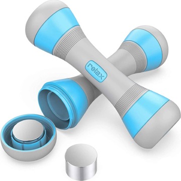 

Verk MDS Nastavitelné fitness činky šedo-modré
