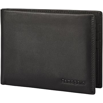 

Samsonite Attack 2 SLG 005, kožená, ležatého formátu bez kapsy na drobné, černá