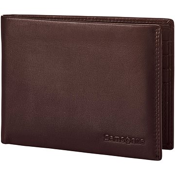 

Samsonite Attack 2 SLG 005, kožená, ležatého formátu bez kapsy na drobné, hnědá