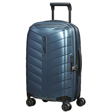 Samsonite Attrix Spinner 55 EXP Length 35 cm Steel Blue