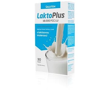 

Salutem LaktoPlus 18.000 FCC LU 30 cps. bls.