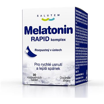 

Salutem Melatonin Rapid komplex ODT, 30 tablet pod jazyk