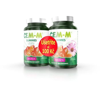 

Salutem CEM-M gummies Imunita tbl. 60+60