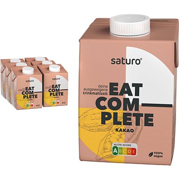 

Saturo drink 500ml, čokoláda (6ks)