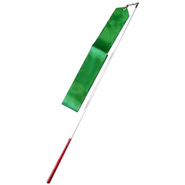 

EFFEA Gymnastická stuha + tyčka - tm.zelená