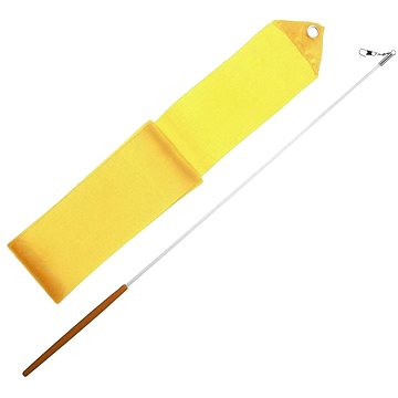 

EFFEA Gymnastická stuha + tyčka - žlutá